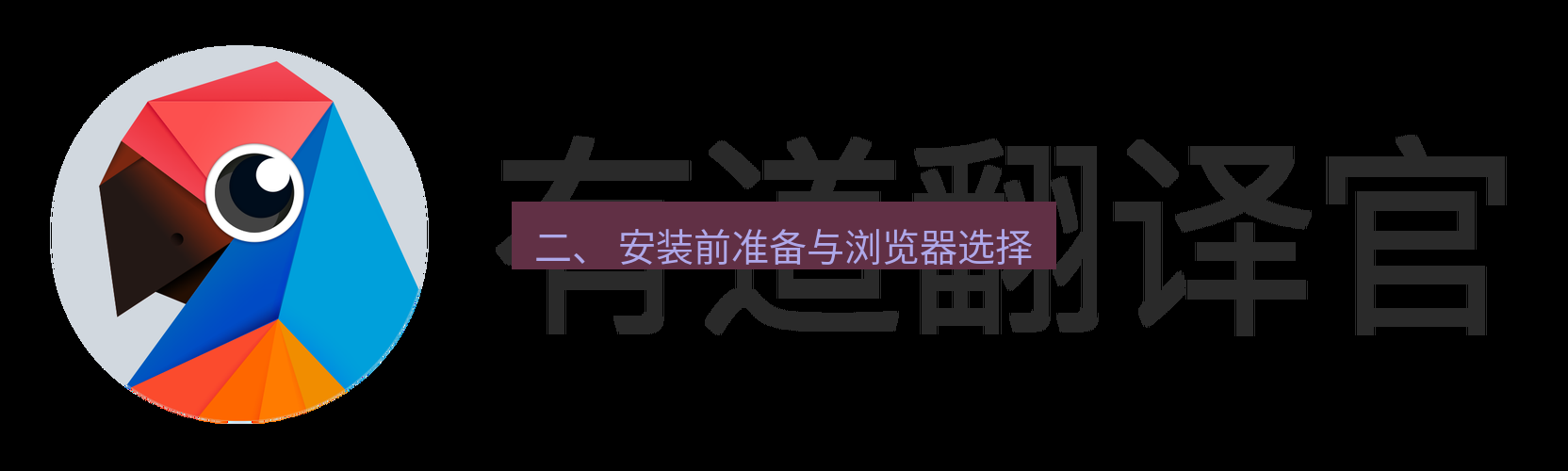 有道翻译电脑版 二、 安装前准备与浏览器选择