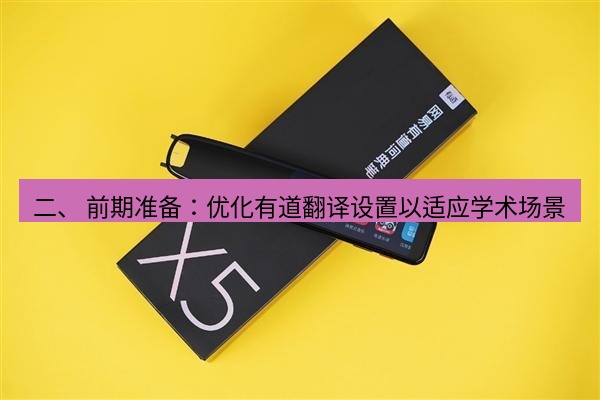 有道翻译电脑版 二、 前期准备：优化有道翻译设置以适应学术场景