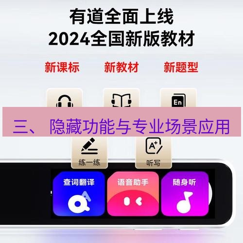 有道翻译电脑版 三、 隐藏功能与专业场景应用