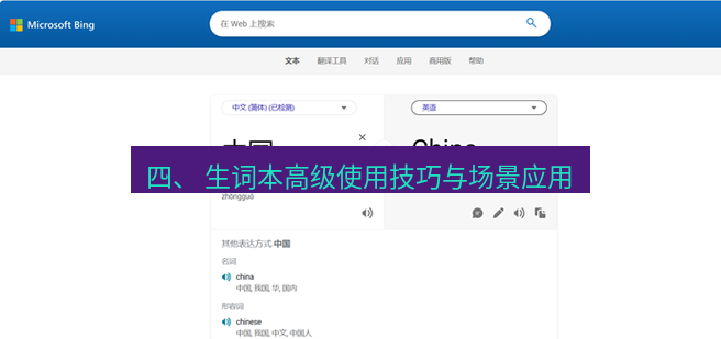 有道翻译电脑版 四、 生词本高级使用技巧与场景应用