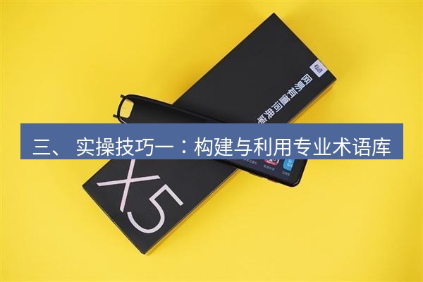 有道翻译电脑版 三、 实操技巧一：构建与利用专业术语库