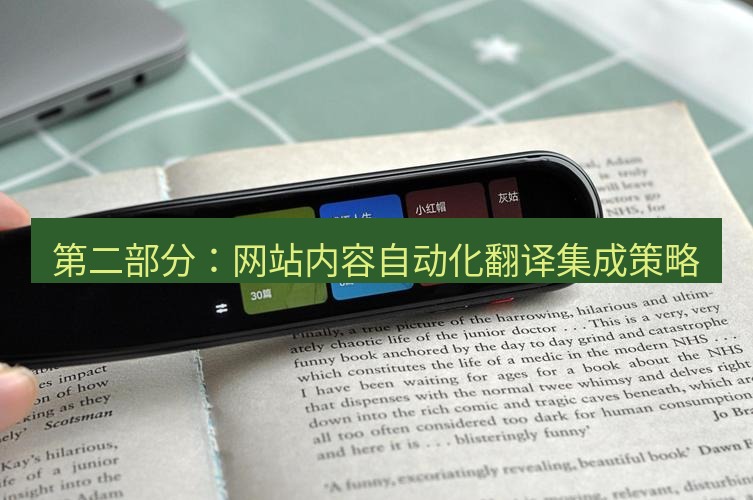 有道翻译电脑版 第二部分：网站内容自动化翻译集成策略