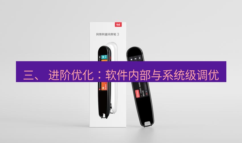 有道翻译电脑版 三、 进阶优化：软件内部与系统级调优