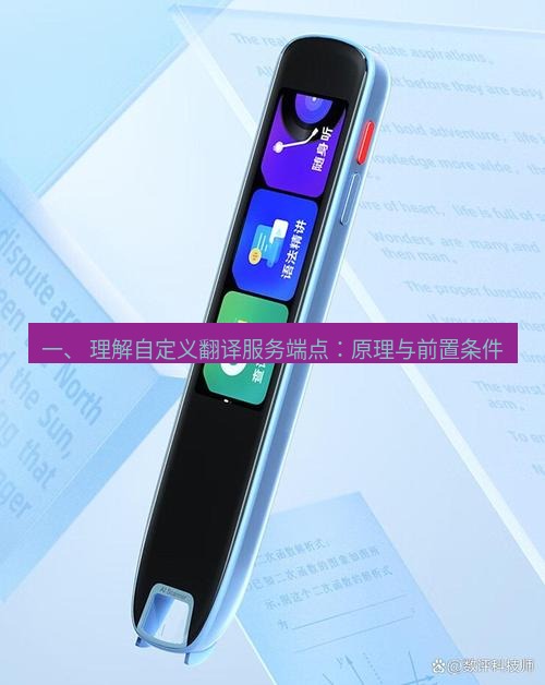 有道翻译电脑版 一、 理解自定义翻译服务端点：原理与前置条件