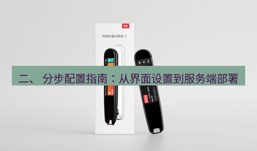 有道翻译电脑版 二、 分步配置指南：从界面设置到服务端部署