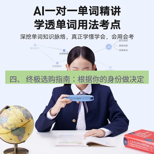 有道翻译电脑版 四、 终极选购指南：根据你的身份做决定