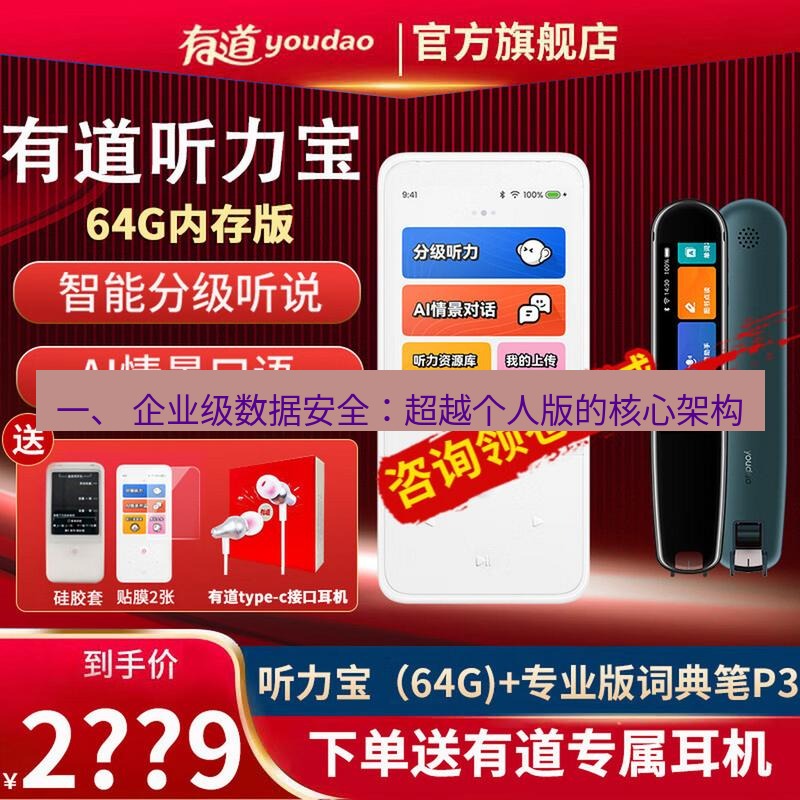 有道翻译电脑版 一、 企业级数据安全：超越个人版的核心架构