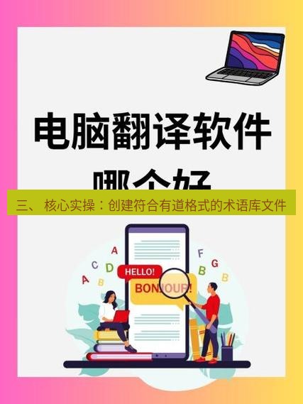 有道翻译电脑版 三、 核心实操：创建符合有道格式的术语库文件