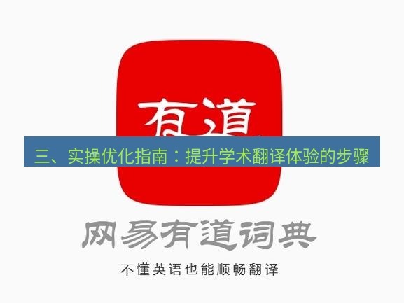 有道翻译电脑版 三、实操优化指南：提升学术翻译体验的步骤